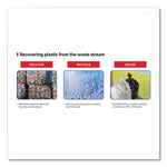 Load image into Gallery viewer, Eco Blend Max Can Liners, 23 Gal, 0.8 Mil, 28" X 45", Green Tint, 25 Bags/roll, 10 Rolls/carton