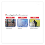 Load image into Gallery viewer, Eco Blend Max Can Liners, 33 Gal, 0.8 Mil, 33" X 39", Clear, 25 Bags/roll, 8 Rolls/carton