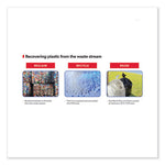 Load image into Gallery viewer, Eco Blend Max Can Liners, 33 Gal, 0.8 Mil, 33" X 39", Blue, 25 Bags/roll, 8 Rolls/carton