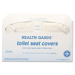 Load image into Gallery viewer, Health Gards Toilet Seat Covers, 14.25 X 16.5, White, 250 Covers/pack, 20 Packs/carton