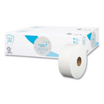 Load image into Gallery viewer, Heavenly Choice 1-ply Jumbo Bathroom Tissue, Septic Safe, White, 3.4" X 2,000 Ft, 12/carton
