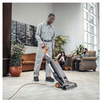 Load image into Gallery viewer, Hushtone Vacuum Cleaner With Intellibelt, 15" Cleaning Path, Gray/orange