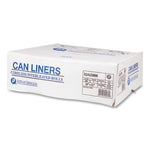 Load image into Gallery viewer, High-density Commercial Can Liners, 16 Gal, 8 Mic, 24" X 33", Natural, 50 Bags/roll, 20 Interleaved Rolls/carton