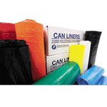 Load image into Gallery viewer, High-density Commercial Can Liners, 30 Gal, 9.91 Mic, 30" X 37", Black, 25 Bags/roll, 20 Interleaved Rolls/carton