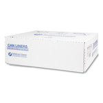Load image into Gallery viewer, High-density Commercial Can Liners, 45 Gal, 16 Mic, 40" X 48", Black, 25 Bags/roll, 10 Interleaved Rolls/carton