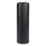 Load image into Gallery viewer, High-density Commercial Can Liners, 45 Gal, 22 Mic, 40" X 48", Black, 25 Bags/roll, 6 Interleaved Rolls/carton