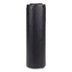 Load image into Gallery viewer, High-density Commercial Can Liners, 60 Gal, 22 Mic, 43" X 48", Black, 25 Bags/roll, 6 Interleaved Rolls/carton
