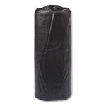 Load image into Gallery viewer, Recycled Low-density Commercial Can Liners, Coreless Interleaved Roll, 60 Gal, 1.5 Mil, 38" X 58", Black, 20/roll, 5 Rolls/ct