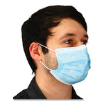 Load image into Gallery viewer, Malt By Impact Three-ply Face Mask With Ear Loops, 50 Box, 40 Boxes/carton