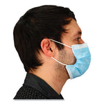 Load image into Gallery viewer, Malt By Impact Three-ply Face Mask With Ear Loops, 50 Box, 40 Boxes/carton