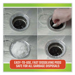 Load image into Gallery viewer, Fresh And Clean Garbage Disposal, Fresh Scent, 5 Pods/pack, 6 Packs/carton