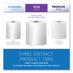 Load image into Gallery viewer, Essential High Capacity Hard Roll Towels For Business, 1-ply, 8" X 1,000 Ft, 1.5" Core, Recycled, White, 6 Rolls/carton