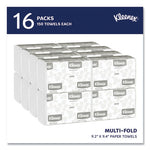 Load image into Gallery viewer, Multi-fold Paper Towels, 1-ply, 9.2 X 9.4, White, 150/pack, 16 Packs/carton