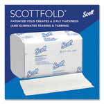 Load image into Gallery viewer, Pro Scottfold Towels, 1-ply, 9.4 X 12.4, White, 175 Towels/pack, 25 Packs/carton