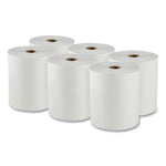 Load image into Gallery viewer, Essential High Capacity Hard Roll Towels For Business, Absorbency Pockets, 1-ply, 8" X 950 Ft, 1.75" Core, White, 6 Rolls/ct