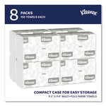 Load image into Gallery viewer, Multi-fold Paper Towels, Convenience, 9.2 X 9.4, White, 150/pack, 8 Packs/carton