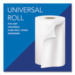 Load image into Gallery viewer, Essential Hard Roll Towels For Business, Absorbency Pockets, 1-ply, 8" X 400 Ft, 1.5" Core, White, 12 Rolls/carton