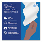 Load image into Gallery viewer, Essential Jrt Jumbo Roll Bathroom Tissue, Septic Safe, 2-ply, White, 3.55" X 1,000 Ft, 4 Rolls/carton