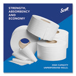 Load image into Gallery viewer, Essential Jrt Jumbo Roll Bathroom Tissue, Septic Safe, 2-ply, White, 3.55" X 1,000 Ft, 4 Rolls/carton
