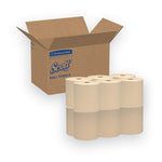 Load image into Gallery viewer, Essential Hard Roll Towels For Business, 1-ply, 8" X 800 Ft, 1.5" Core, Natural, 12 Rolls/carton