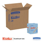 Load image into Gallery viewer, L40 Wiper, 1/4 Fold, Blue, 12.5 X 12, 56/box, 12 Boxes/carton