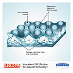 Load image into Gallery viewer, L40 Wiper, 1/4 Fold, Blue, 12.5 X 12, 56/box, 12 Boxes/carton