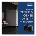 Load image into Gallery viewer, Cored Jrt Jumbo Combo Tissue Dispenser, 20.4 X 5.8 X 13.1, Smoke/gray