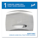 Load image into Gallery viewer, Pro Coreless Jumbo Roll Tissue Dispenser, Ez Load, 14.38 X 6 X 9.75, Stainless Steel
