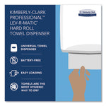 Load image into Gallery viewer, Lev-r-matic Roll Towel Dispenser, 13.3 X 9.8 X 13.5, Smoke