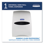 Load image into Gallery viewer, Sanitouch Hard Roll Towel Dispenser, 12.63 X 10.2 X 16.13, White