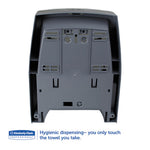 Load image into Gallery viewer, Sanitouch Hard Roll Towel Dispenser, 12.63 X 10.2 X 16.13, Smoke