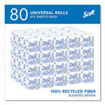 Load image into Gallery viewer, Essential 100% Recycled Fiber Srb Bathroom Tissue, Septic Safe, 2-ply, White, 473 Sheets/roll, 80 Rolls/carton