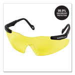 Load image into Gallery viewer, Magnum 3g Safety Eyewear, Black Frame, Yellow/amber Lens, 12/box