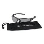 Load image into Gallery viewer, Equalizer Safety Glasses, Gunmetal Frame, Smoke Lens, 12/box