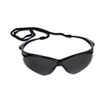 Load image into Gallery viewer, V30 Nemesis Safety Glasses, Black Frame, Smoke Anti-fog Lens