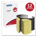 Load image into Gallery viewer, Nemesis Safety Glasses, Black Frame, Amber Lens, 12/box