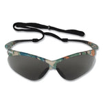 Load image into Gallery viewer, V30 Nemesis Safety Eyewear, Plastic Camo Frame, Smoke Polycarbonate Lens, 12/box