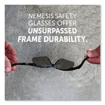 Load image into Gallery viewer, V30 Nemesis Safety Glasses, Black Frame, Smoke Lens