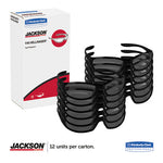 Load image into Gallery viewer, V40 Hellraiser Safety Glasses, Black Frame, Smoke Lens