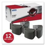 Load image into Gallery viewer, Nemesis Safety Glasses, Gunmetal Frame, Smoke Lens, 12/box