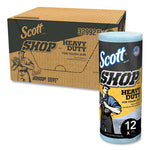 Load image into Gallery viewer, Pro Shop Towels, Heavy Duty, 1-ply, 10.4 X 11, Blue, 12 Rolls/carton