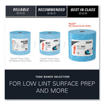 Load image into Gallery viewer, Oil, Grease And Ink Cloths, Jumbo Roll, 9.8 X 12.2, Blue, 717/roll