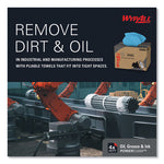 Load image into Gallery viewer, Power Clean Oil, Grease And Ink Cloths, Brag Box, 12.1 X 16.8, Blue, 180/box