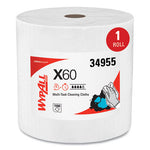 Load image into Gallery viewer, General Clean X60 Cloths, Jumbo Roll, 12.2 X 12.4, White, 1,100/roll