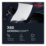 Load image into Gallery viewer, General Clean X60 Cloths, Jumbo Roll, 12.2 X 12.4, White, 1,100/roll