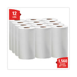 Load image into Gallery viewer, General Clean X60 Cloths, Small Roll, 9.8 X 13.4, White, 130/roll, 12 Rolls/carton
