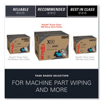 Load image into Gallery viewer, Power Clean X80 Heavy Duty Cloths, 11.1 X 16.8, Blue, 160 Wipers/carton