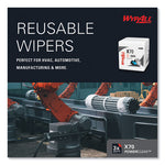 Load image into Gallery viewer, X70 Cloths, 1/4 Fold, 12.5 X 12, White, 76/pack, 12 Packs/carton