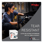 Load image into Gallery viewer, X70 Cloths, 1/4 Fold, 12.5 X 12, White, 76/pack, 12 Packs/carton