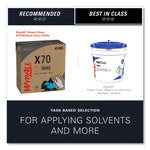 Load image into Gallery viewer, X70 Cloths, Pop-up Box, 9.13 X 16.8, White, 100/box, 10 Boxes/carton